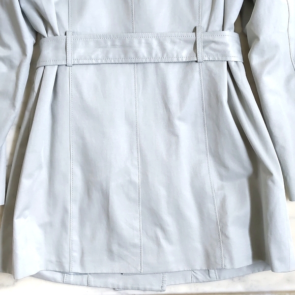NWT. The Limited Double Breasted Trenchcoat w/full lining, belt and pockets. - Picture 7 of 8